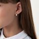 Дитячі сережки Сердечка з червоного золота 826534 826534 фото 3