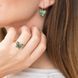 Золотые серьги Бабочки с фианитом из красного золота 827055 827055 фото 3