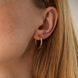 Сережки Кільця з червоного золота довжиною 2,0 см 822754 822754 фото 2