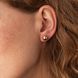 Сережки-пусети Кульки у жовтому золоті 0,8 см 825716 825716 фото 4