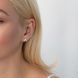 Сережки-пусети Акцент з жовтого золота 826453 826453 фото 7