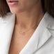 Золоте кольє Love і Нескінченність з червоного золота та фіанітами 823770 823770 фото 2