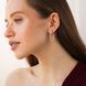 Серьги Daniela с фианитами из красного золота 827019 827019 фото 3