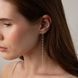 Серьги Шарики на цепочке из жёлтого и белого золота 825730 825730 фото 5