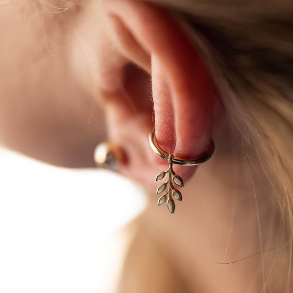 Сережки - пусети "Шарики" у жовтому золоті (6 мм) с06755 с06755 фото