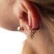 Сережки - пусети "Шарики" у жовтому золоті (6 мм) с06755 с06755 фото 9