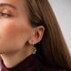 Золотые серьги Пантеры с фианитами из желтого золота 826992 826992 фото 5