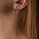 Серьги Шарики с цепочками из жёлтого золота 825852 825852 фото 2