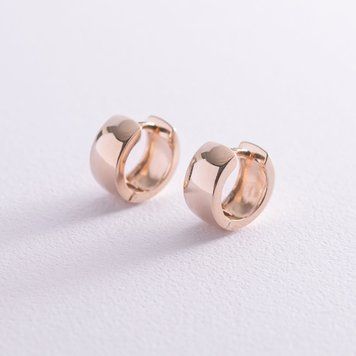 Серьги - кольца из красного золота 826769 826769 фото