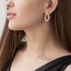 Золотые серьги Грация из красного золота 828502 828502 фото 2
